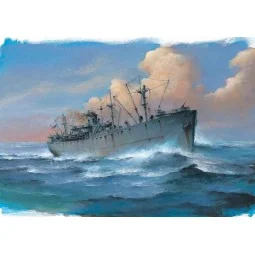 SS John W. Brown Liberty Ship, 1/700 - Trumpeter 05756