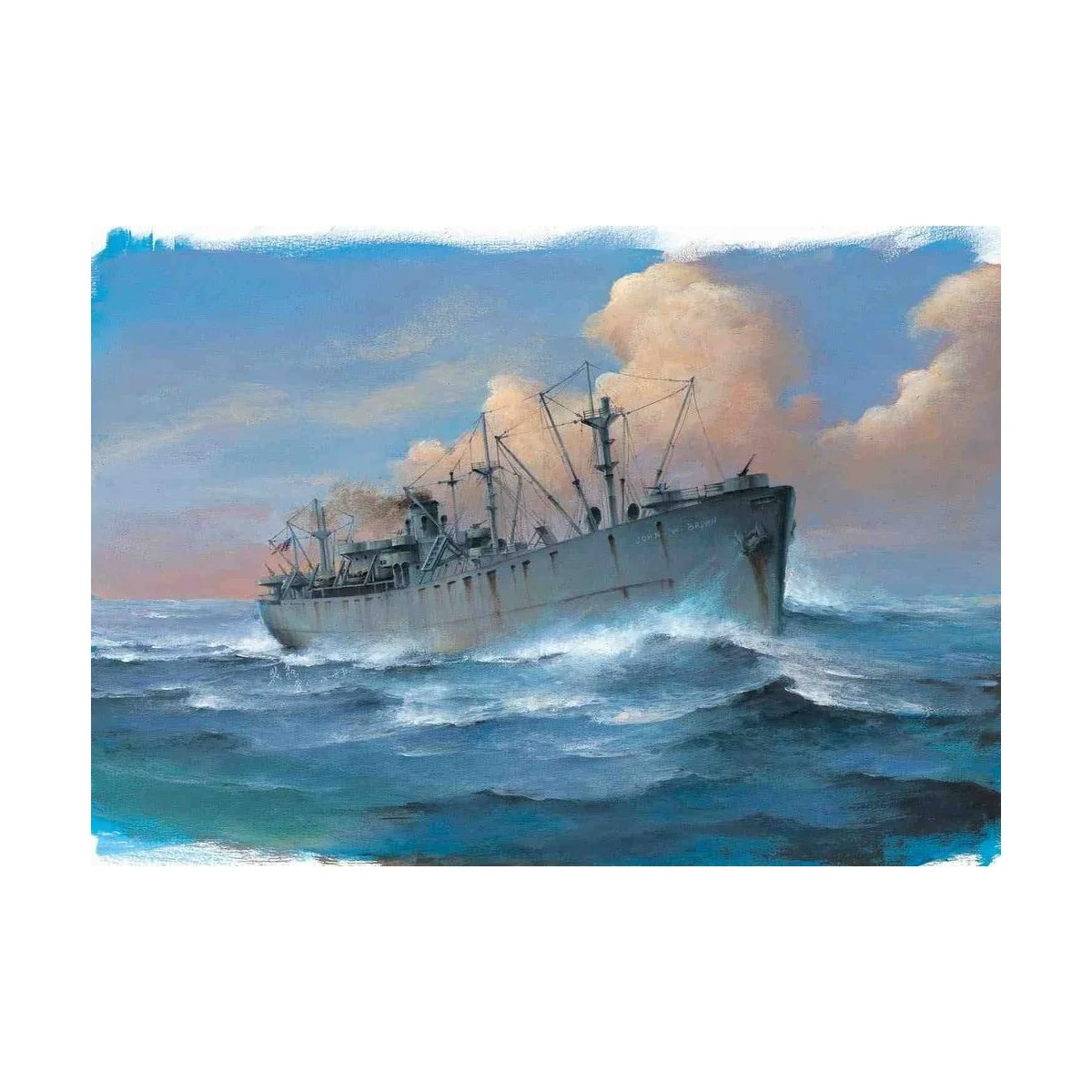 SS John W. Brown Liberty Ship - Trumpeter 05756