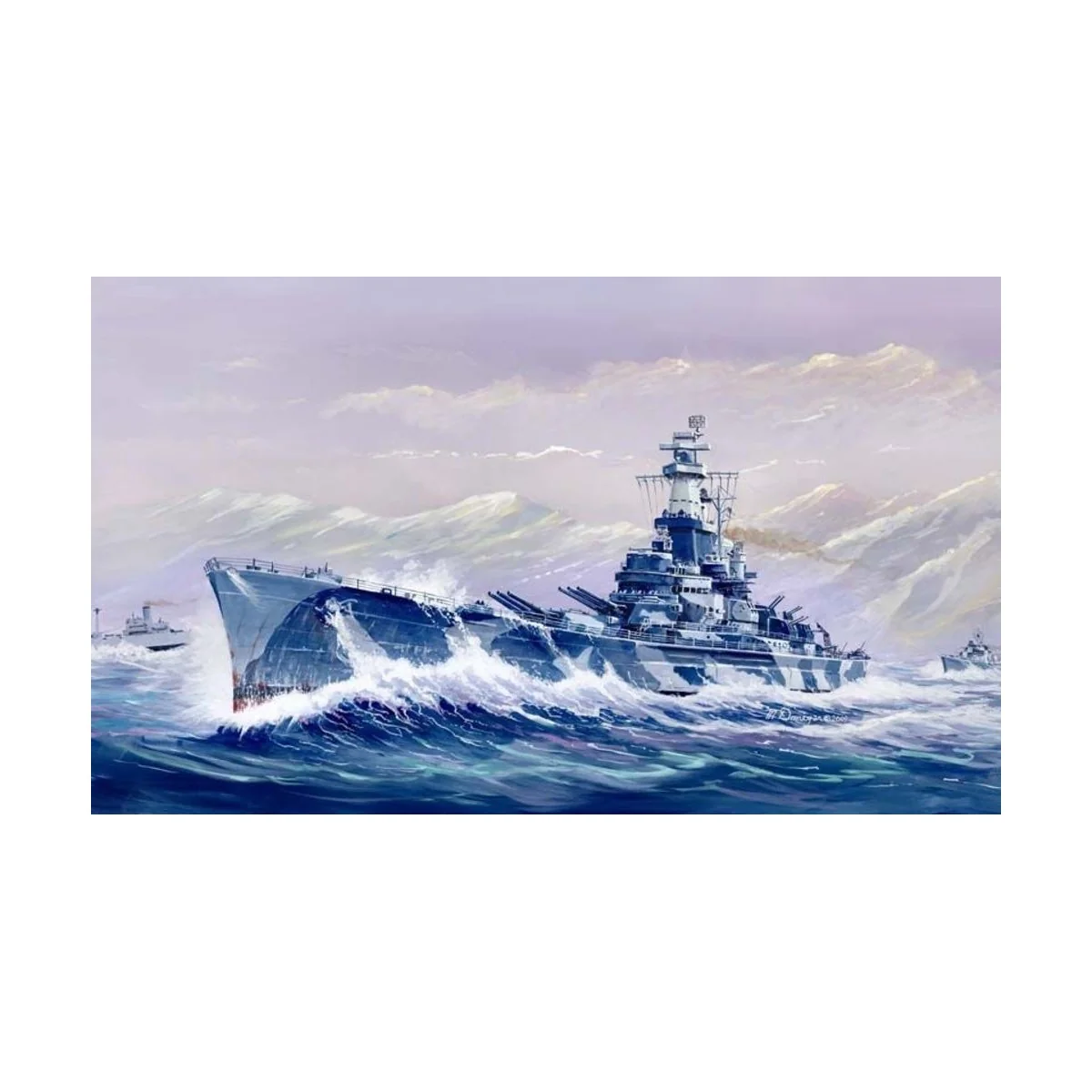 USS Alabama (BB-60), 1/700 - Trumpeter 05762 USS Alabama (BB-60), 1/700 - Trumpeter 05762