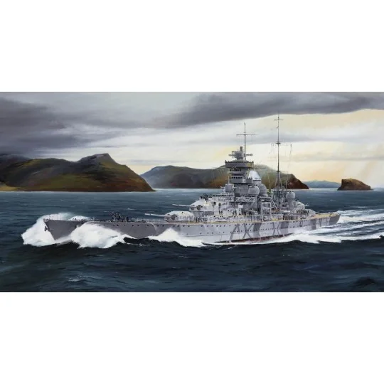 German cruiser Prinz Eugen 1942, 1/700 - Trumpeter 05766