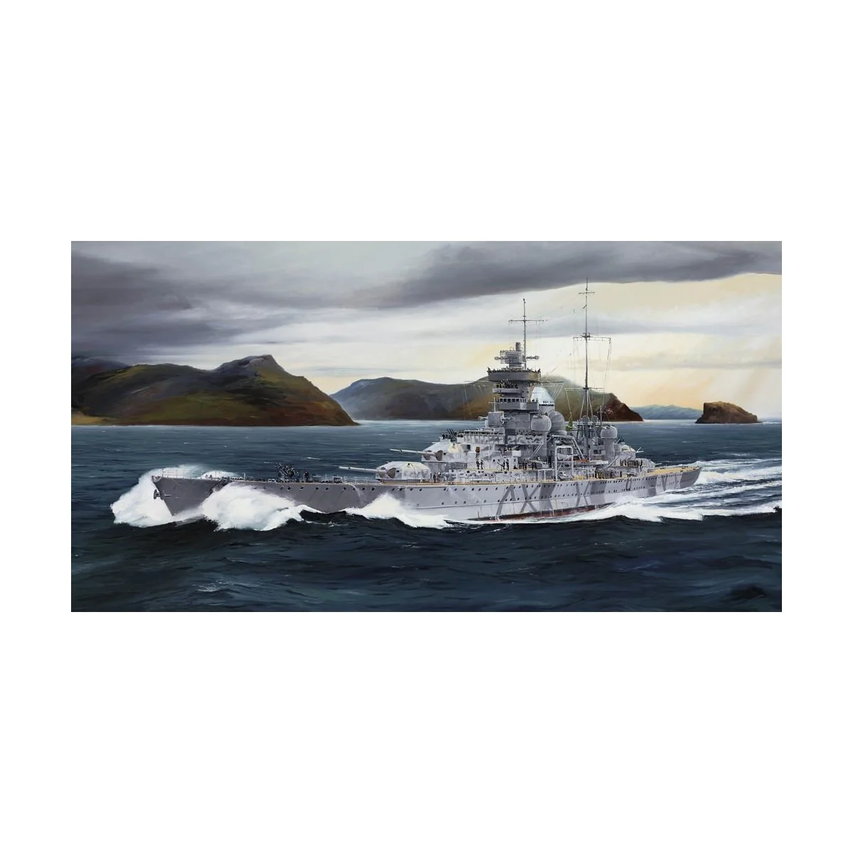 German cruiser Prinz Eugen 1942, 1/700 - Trumpeter 05766