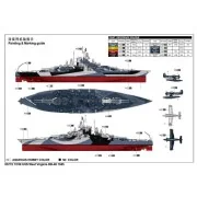 USS West Vigina BB-48 1945, 1/700 - Trumpeter 05772 USS West Vigina BB-48 1945, 1/700 - Trumpeter 05772