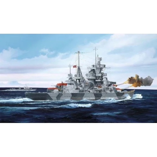 German Cruiser Admiral Hipper 1940, 1/700 - Trumpeter 05775