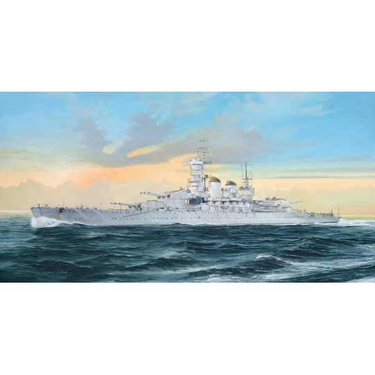 Italian Navy Battleship RN Littro 1941, 1/700 - Trumpeter 05778 Italian Navy Battleship RN Littro 1941, 1/700 - Trumpeter 05778