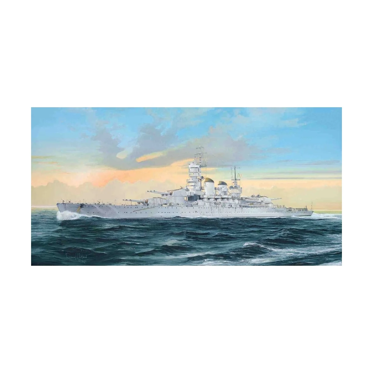 Italian Navy Battleship RN Littro 1941 - Trumpeter 05778