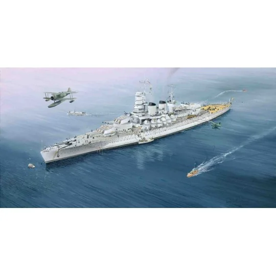 Italian Navy Battleship RN V.Veneto 1940, 1/700 - Trumpeter 05779 Italian Navy Battleship RN V.Veneto 1940, 1/700 - Trumpeter 05779