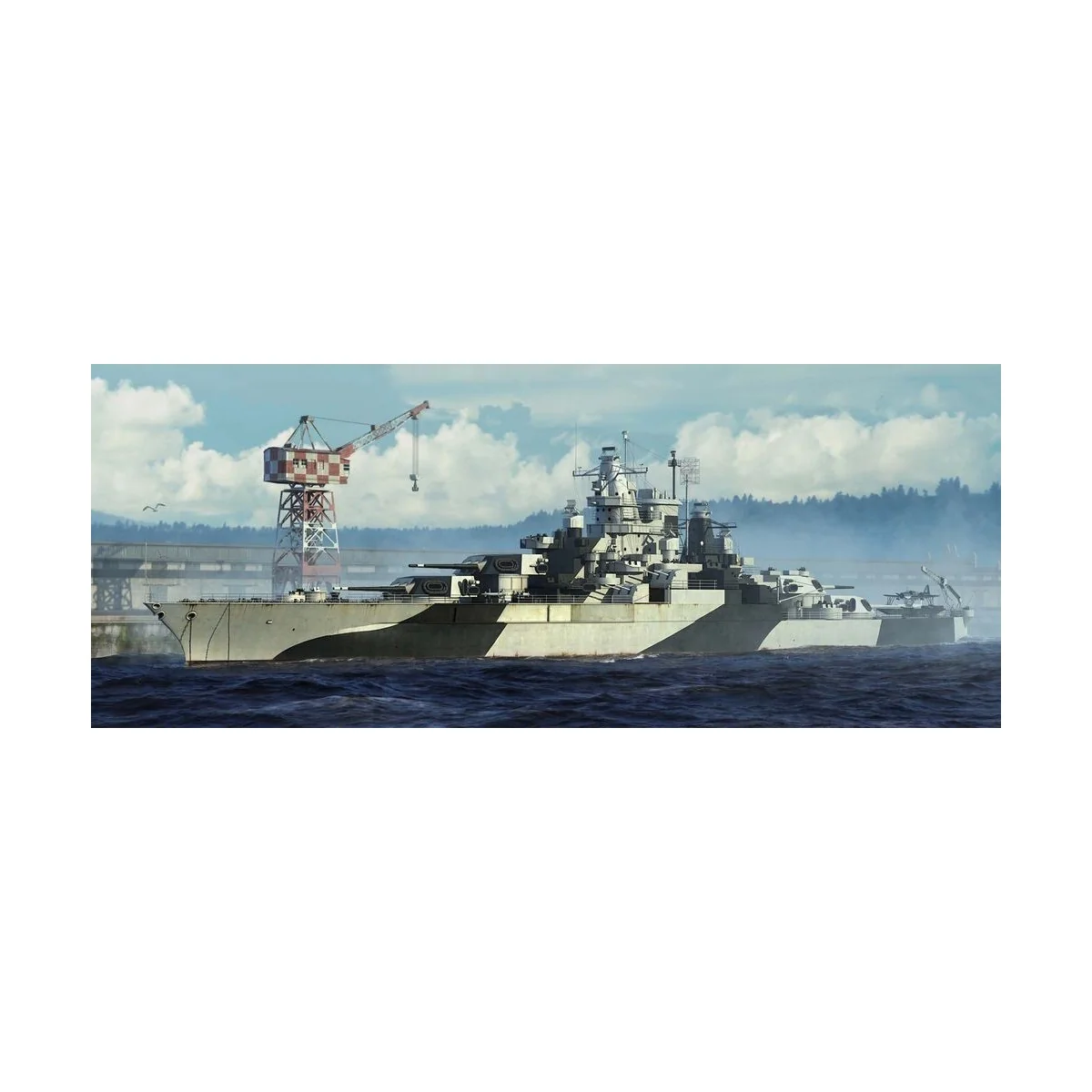 USS Tennessee BB-43 1944 - Trumpeter 05782