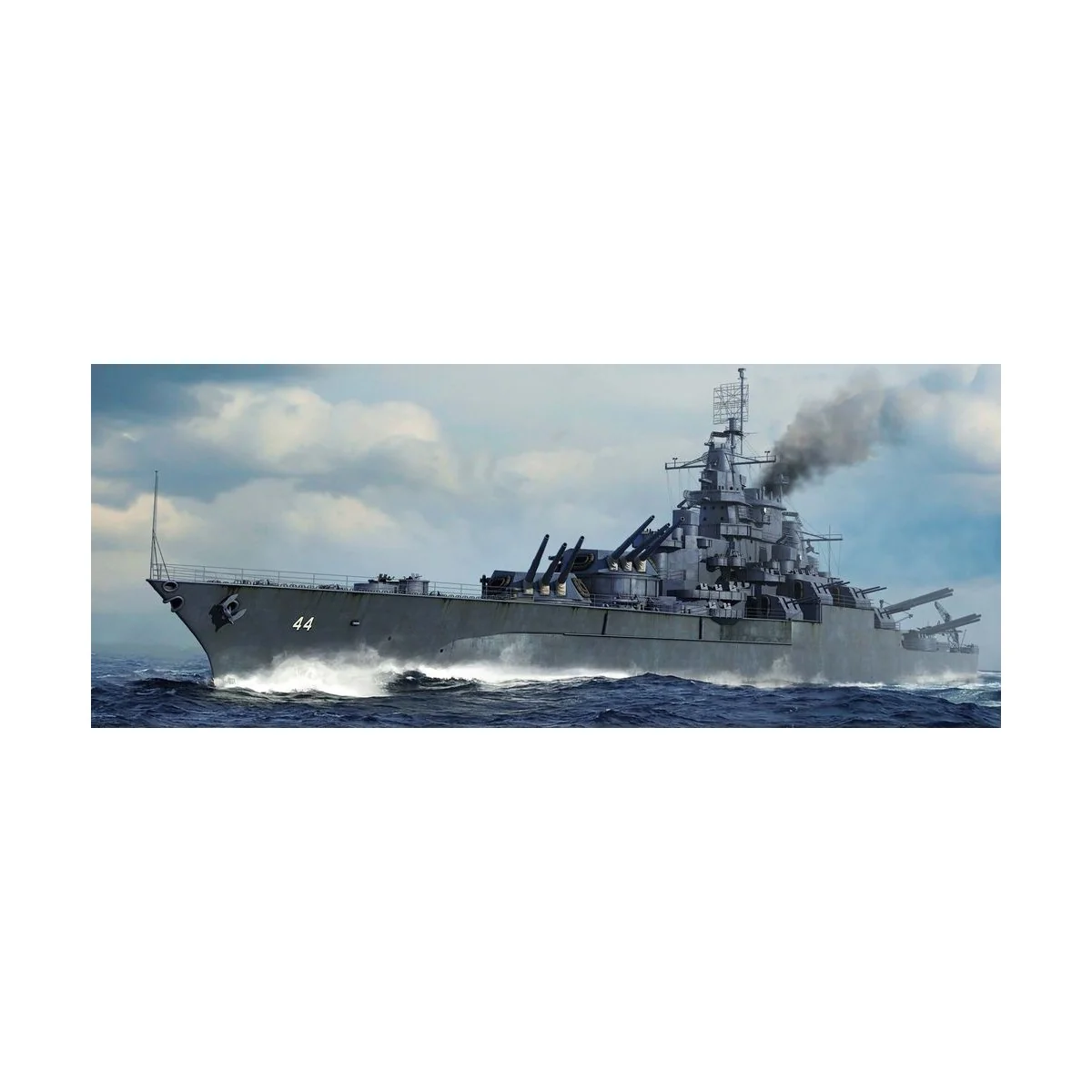 USS California BB-44 1945, 1/700 - Trumpeter 05784
