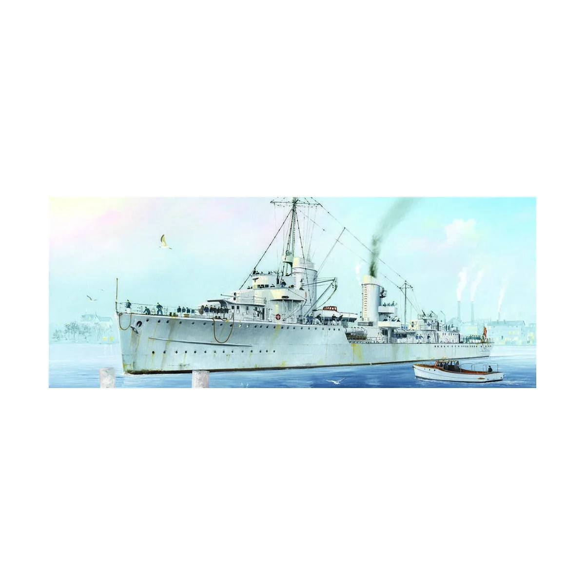 German Zerstörer Z-7, 1942 - Trumpeter 05793