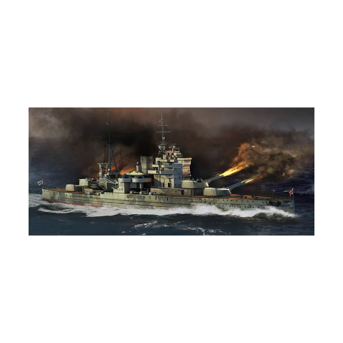 HMS Queen Elizabeth 1941 - Trumpeter 05794