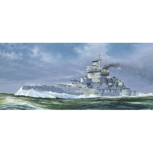 HMS Warspite 1942, 1/700 - Trumpeter 05795 HMS Warspite 1942, 1/700 - Trumpeter 05795