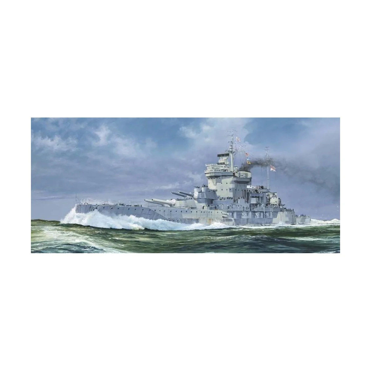 HMS Warspite 1942 - Trumpeter 05795