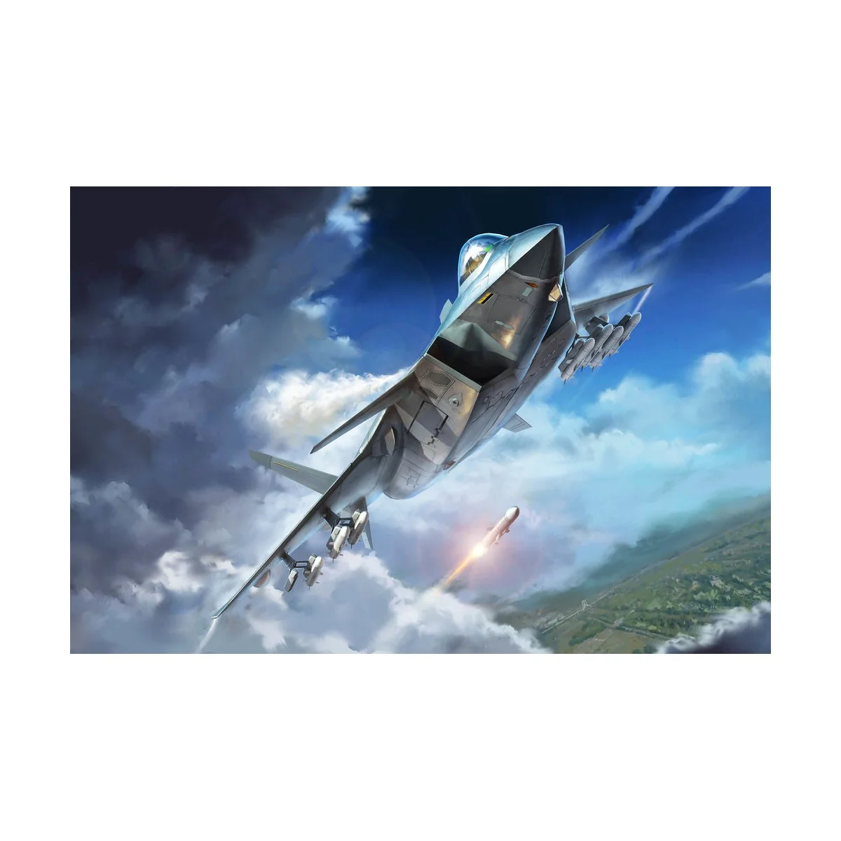 Chinese J-20 Mighty Dragon-Beast Mode, 1/48 - Trumpeter 05821 Chinese J-20 Mighty Dragon-Beast Mode, 1/48 - Trumpeter 05821