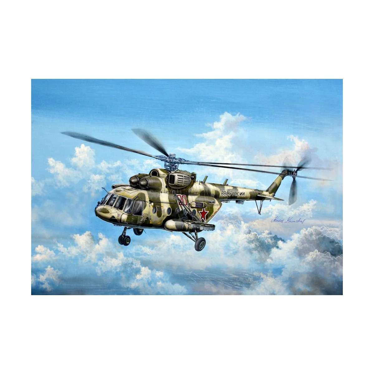 Russian Mi-8MTV5 Hip, 1/48 - Trumpeter 05853