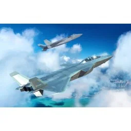 Chinese J-20S Mighty Dragon - Trumpeter 05864