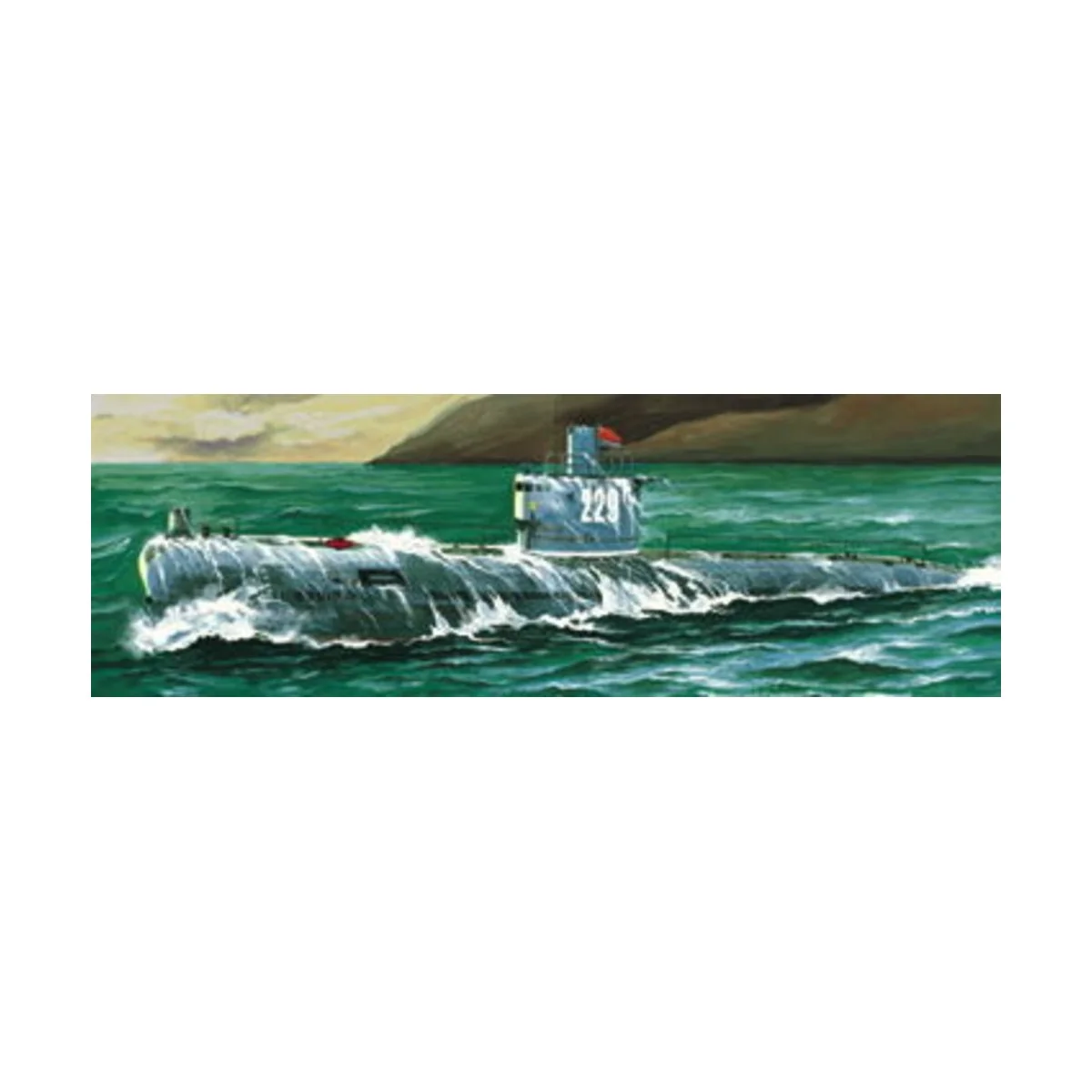 Chinesisches U-Boot Type 33, 1/144 - Trumpeter 05901 Chinesisches U-Boot Type 33, 1/144 - Trumpeter 05901
