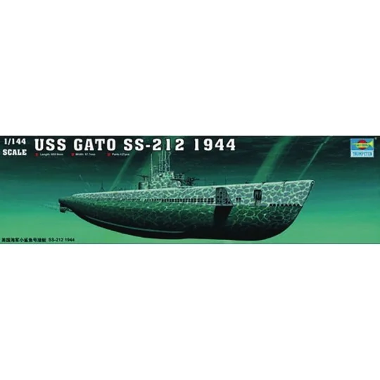 USS GATO SS-212 1944, 1/144 - Trumpeter 05906