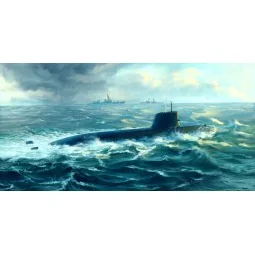 Japanese Soryu Class Attack Submarine, 1/144 - Trumpeter 05911