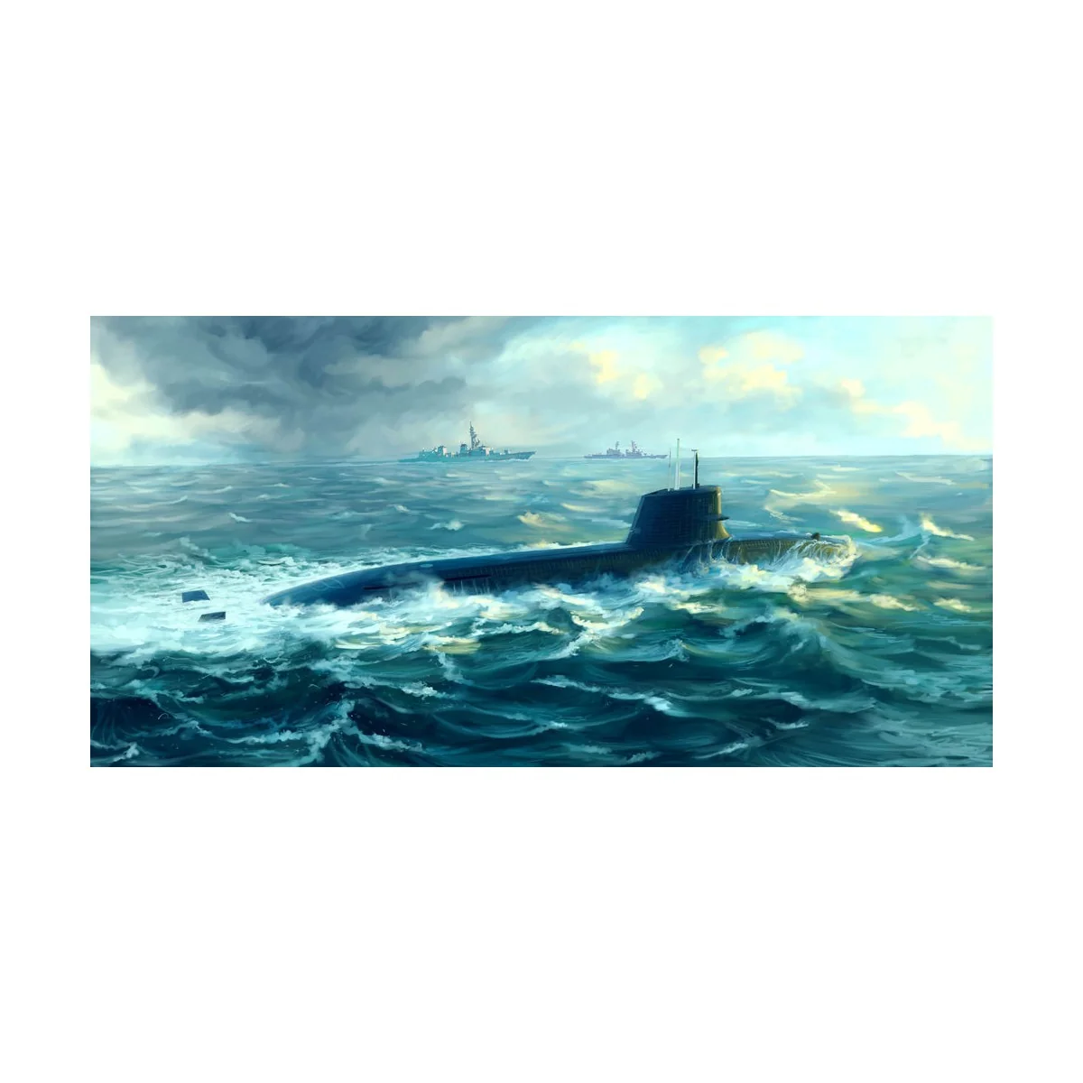 Japanese Soryu Class Attack Submarine, 1/144 - Trumpeter 05911 Japanese Soryu Class Attack Submarine, 1/144 - Trumpeter 05911