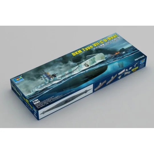 DKM Navy Type VII-C U-Boat, 1/144 - Trumpeter 05912 DKM Navy Type VII-C U-Boat, 1/144 - Trumpeter 05912