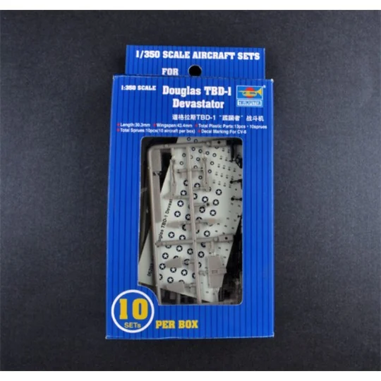 Douglas TBD-1 Devastator, 1/350 - Trumpeter 06203 Douglas TBD-1 Devastator, 1/350 - Trumpeter 06203