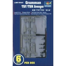 Grumman TBF/TBM Avenger, 1/350 - Trumpeter 06212