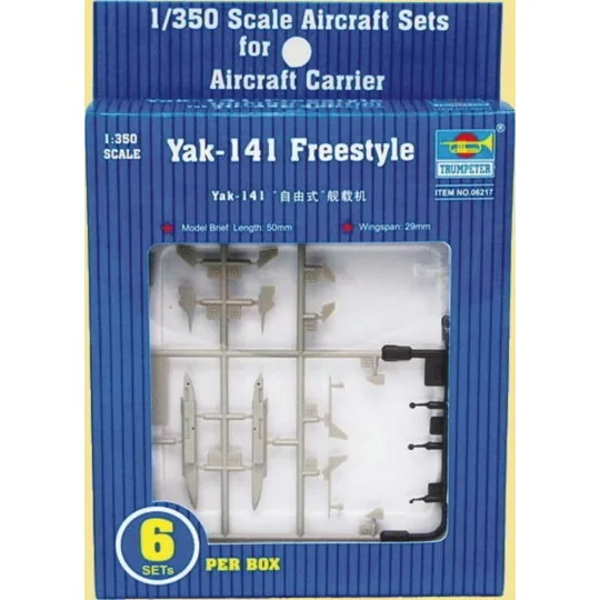 Jakowlew Jak-141 Freestyle, 1/350 - Trumpeter 06217 Jakowlew Jak-141 Freestyle, 1/350 - Trumpeter 06217