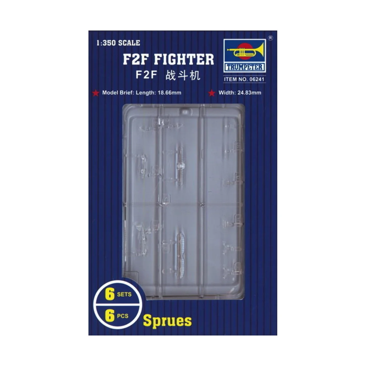 F2F Fighter, 1/350 - Trumpeter 06241 F2F Fighter, 1/350 - Trumpeter 06241