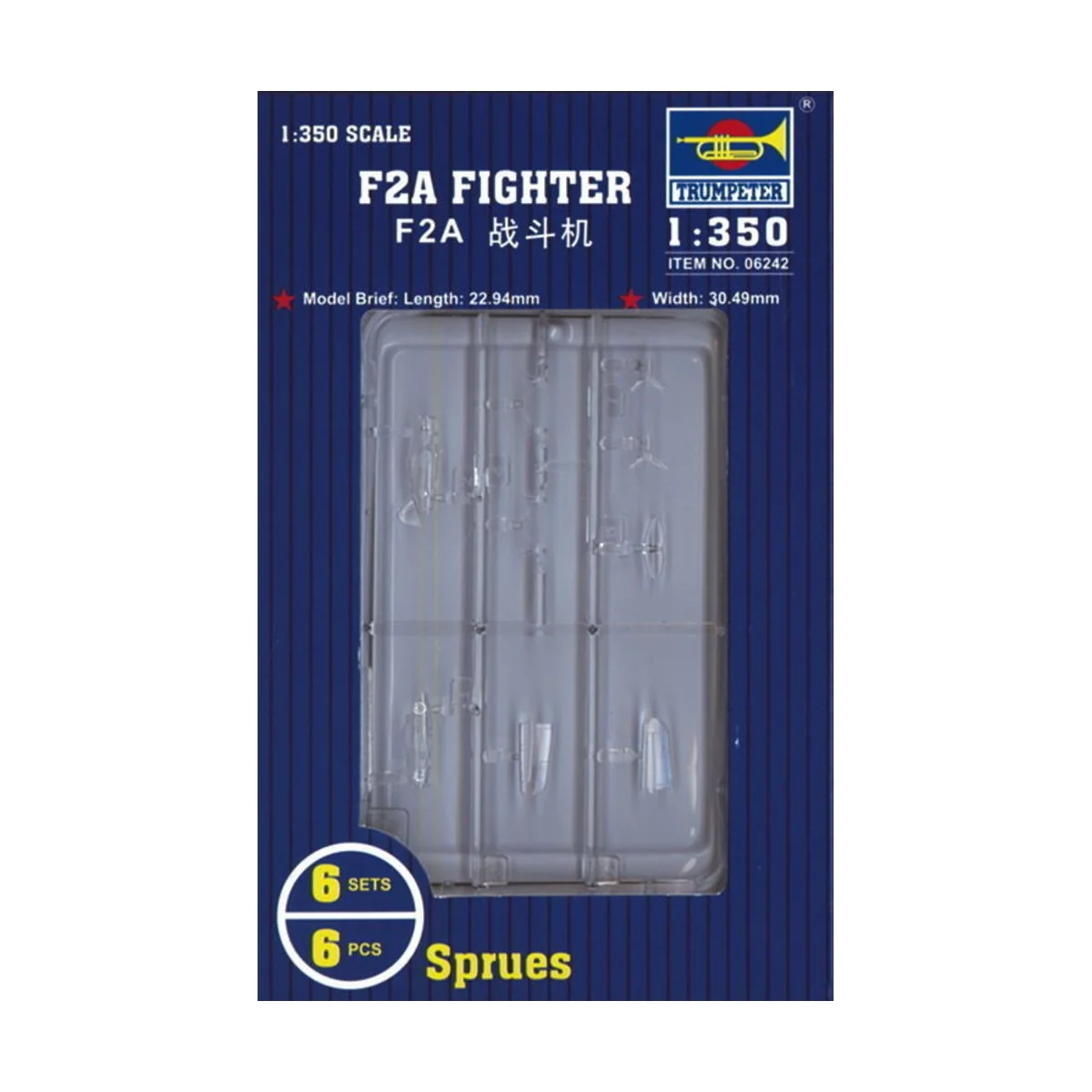 F2A Fighter, 1/350 - Trumpeter 06242