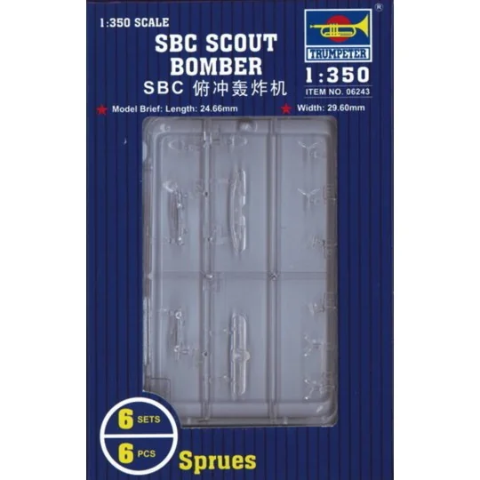 SBC Scout Bomber, 1/350 - Trumpeter 06243