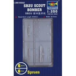 SB2U Scout Bomber, 1/350 - Trumpeter 06244