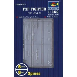 F3F Fighter, 1/350 - Trumpeter 06245