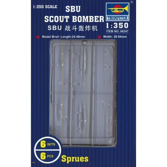 SBU Scout Bomber, 1/350 - Trumpeter 06247