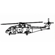 EH-101 (3 aircraft), 1/350 - Trumpeter 06265