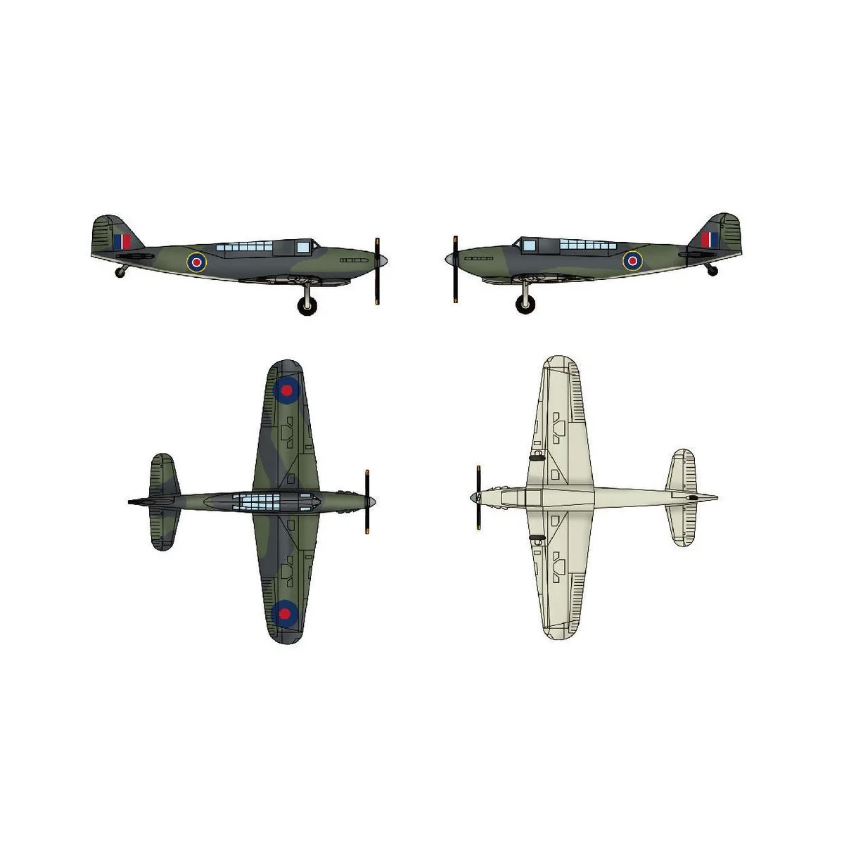 Fulmar MK.1, 1/350 - Trumpeter 06275 Fulmar MK.1, 1/350 - Trumpeter 06275