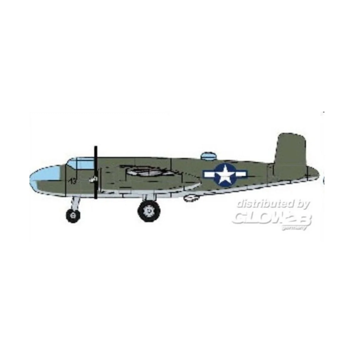 B-25, 1/350 - Trumpeter 06401