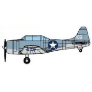 SBD-3 DAUNTLESS, 1/350 - Trumpeter 06404