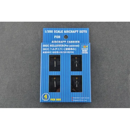 SB2C HELLDIVER(Pre-painted), 1/350 - Trumpeter 06407 SB2C HELLDIVER(Pre-painted), 1/350 - Trumpeter 06407