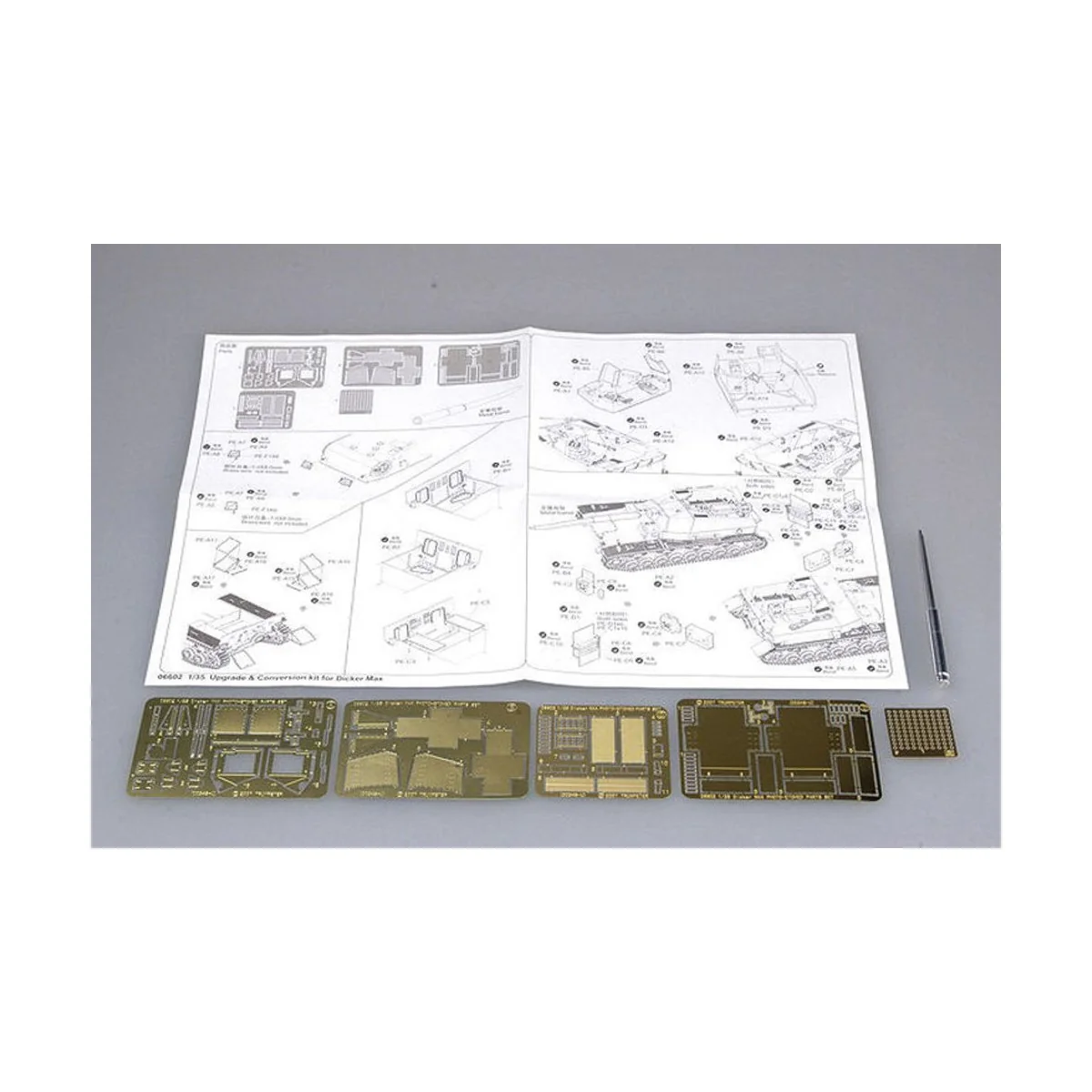 Upgrade & Conversion Kit for Dicker Max, 1/35 - Trumpeter 06602