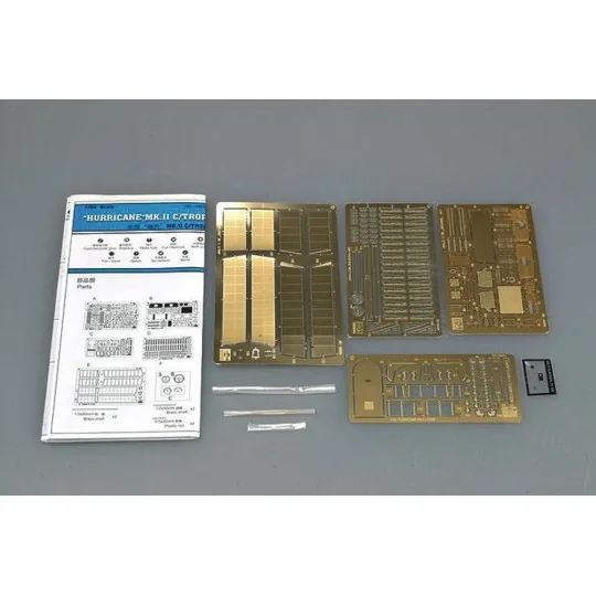 Hawker Hurricane Detailset, 1/24 - Trumpeter 06604