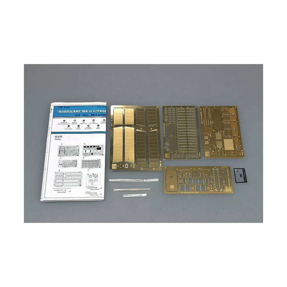 Hawker Hurricane Detailset, 1/24 - Trumpeter 06604