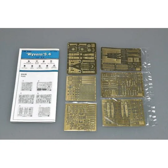 Westland Wyvern S.Mk.4 Detailset, 1/48 - Trumpeter 06606