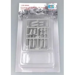 German 17cm K Gr.39 Ammo - Trumpeter 06609