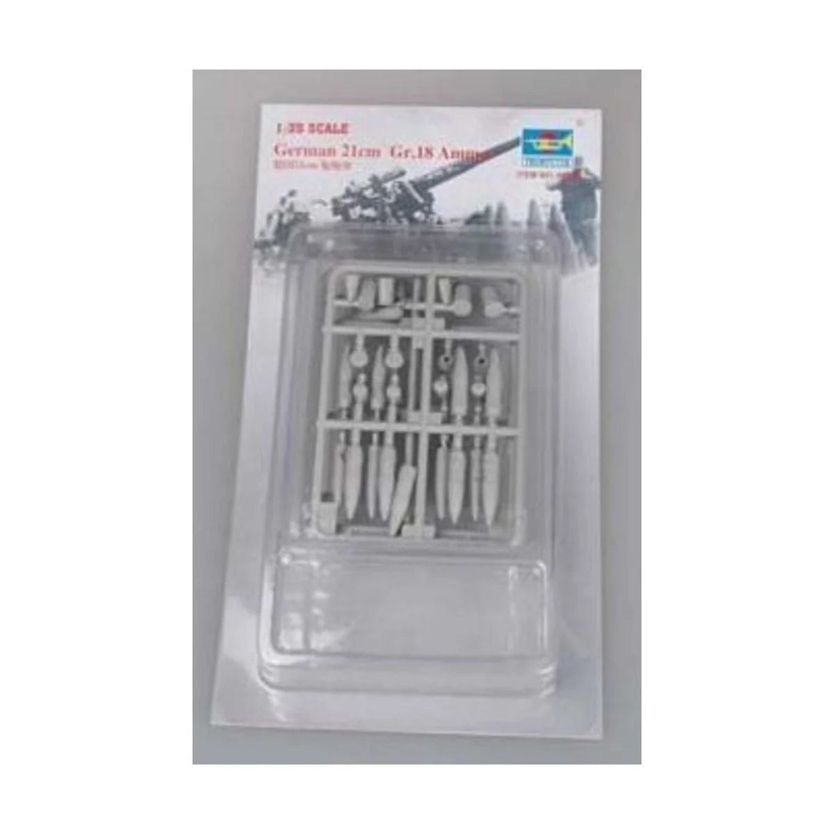 German 21cm Gr.18 Ammo, 1/35 - Trumpeter 06610