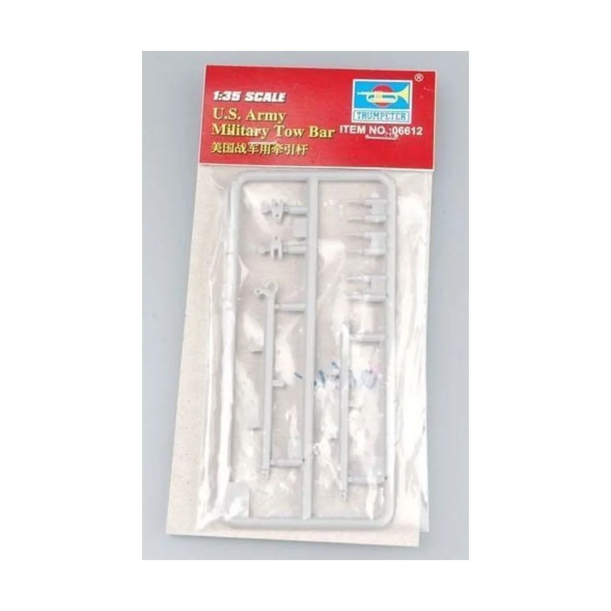 U.S. Army Military TOW Bar with crevices, 1/35 - Trumpeter 06612