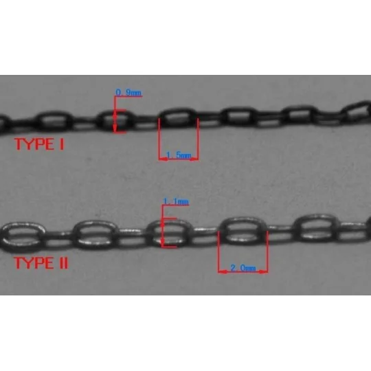 40cm universal fine chains set (2 types) - Master Tools 06624