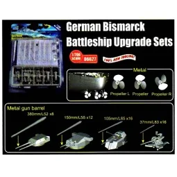 German Bismarck Battleship Upgrade Sets - Trumpeter 06627
