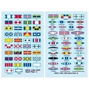 WWII Signal Flags, 1/200 - Trumpeter 06630