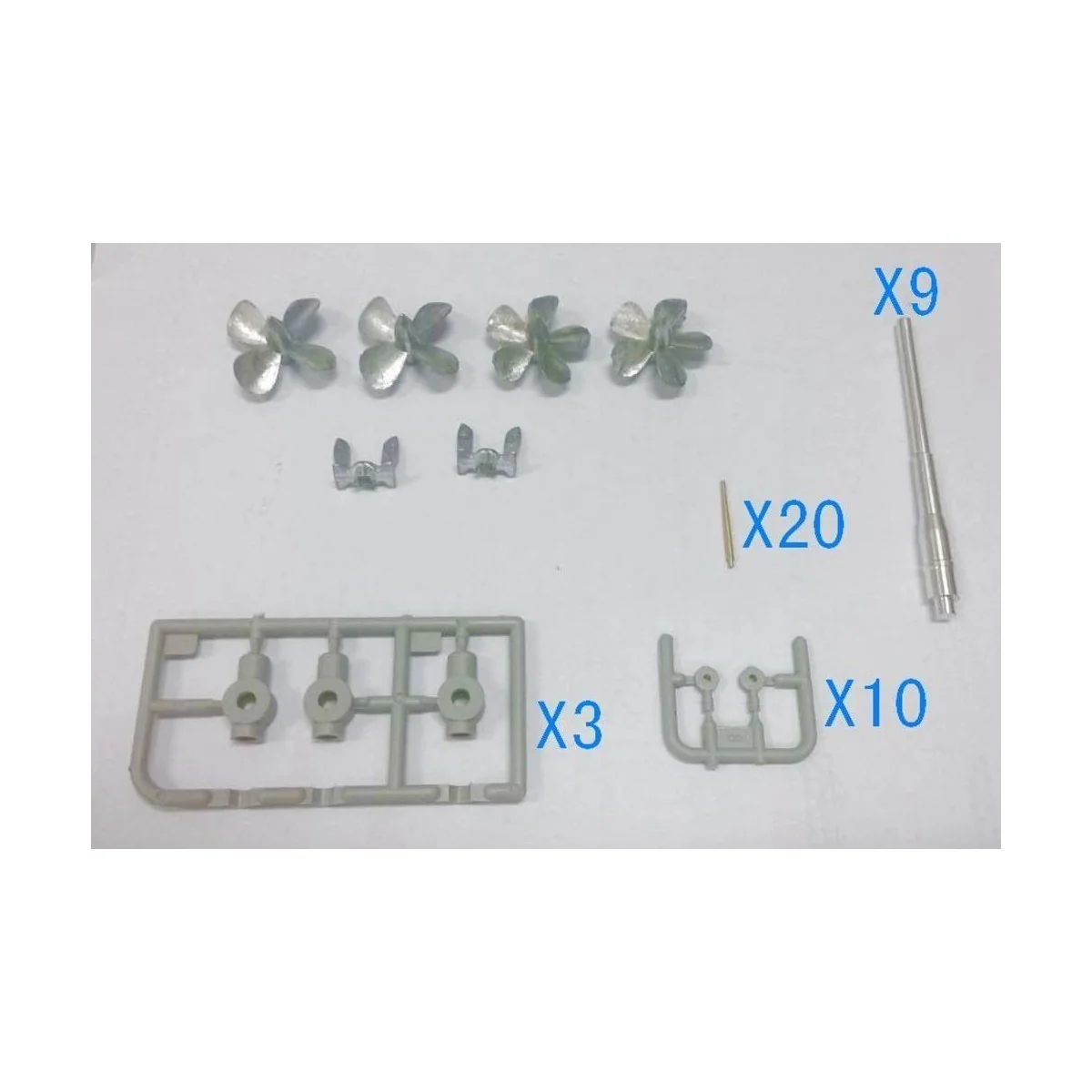 USS Missouri & Iowa Warship Upgrade Set, 1/200 - Trumpeter 06631