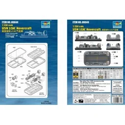 USN LCAC Hovercraft, 1/350 - Trumpeter 06644